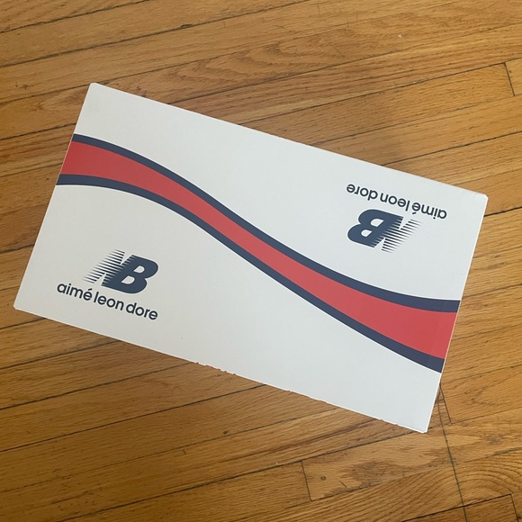 Aime Leon Dore New Balance P550 Basketball Oxfords in White - Picture 6 of 6